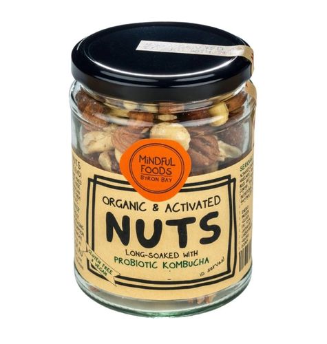 MF Mixed Nuts Organic Activated MED JAR