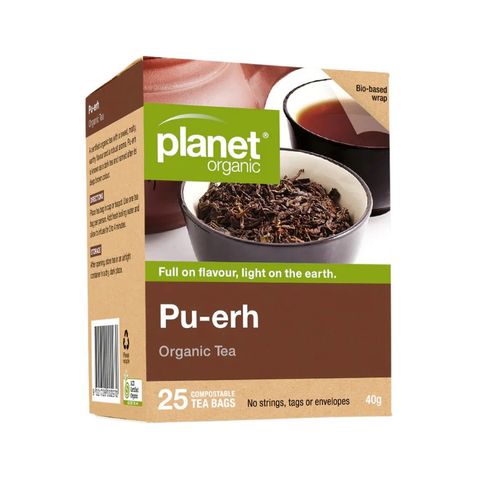 Planet Organic Tea Pu-erh 25 tea bags