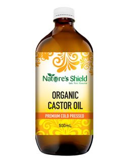 Nature's Shield Cold pressed Organic Castor Oil 500 mL