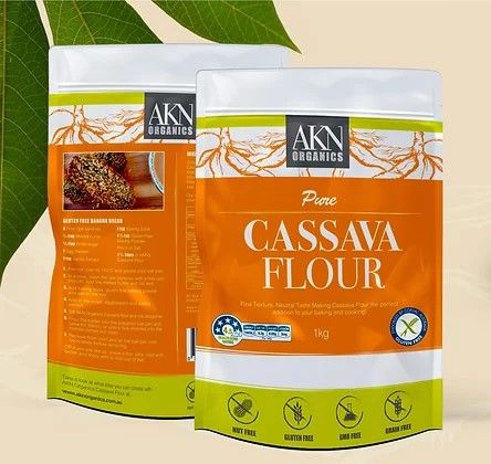 AKN Org Glut Free Pure Cassava Flour 1kg