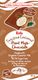 Little Zebra Chocolates Keto Toasted Coconut Plant Mylk Chocolate 85g - Box of 12