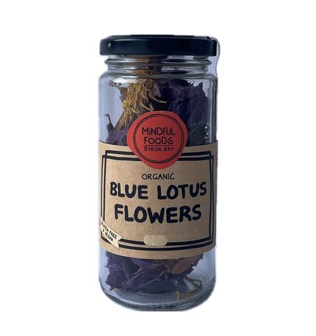 Mindful Foods Blue Lotus Flowers Organic