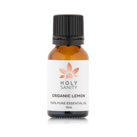 Holy Sanity Organic Essential Oil Lemon 15ml