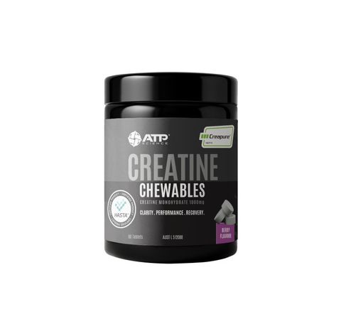 ATP Science Creatine Chewable Raspberry 90 Tablets
