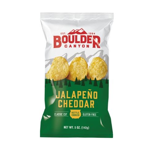 Boulder Jalape&ntilde;o Cheddar Chips 142g x 12