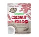 Pat's Organic Snacks Coconut Rolls Strawberry 140g - Box of 12