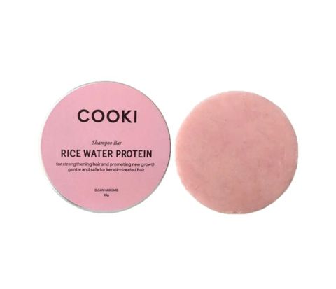 Cooki Haircare Rice Water Protein Shampoo Bar 65g