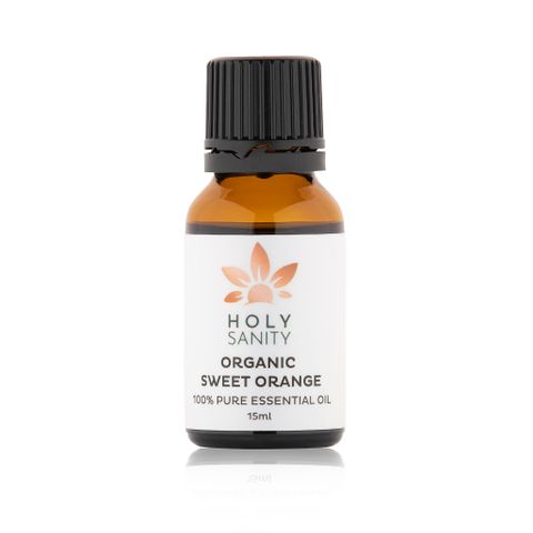 Holy Sanity Organic Essential Oil Sweet Orange 15ml