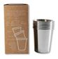 GG Reusable Stainless Steel Drinking Cups 6 Pack
