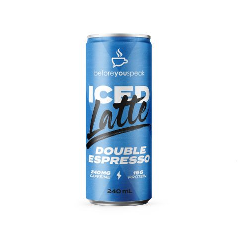 Beforeyouspeak Iced Latte Double Espresso 240ml - Carton of 12