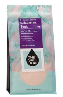TSB Relaxation Scented Natural Bath Soak 1kg Bag