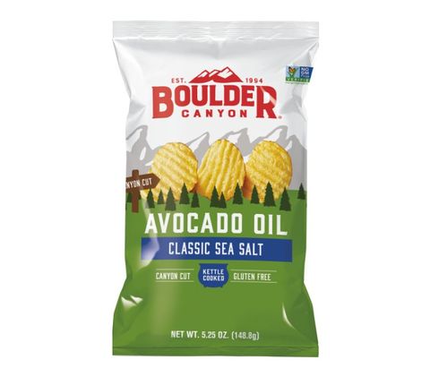 Boulder Canyon Avocado Oil Sea Salt Chips 142g - Box of 12