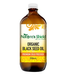 Nature's Shield Cold Pressed Organic Black Seed Oil 200 mL