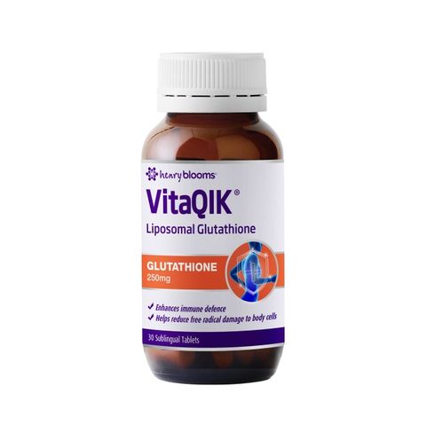Henry Blooms VitaQIK&reg;? Liposomal Glutathione Sublingual 30 tablets