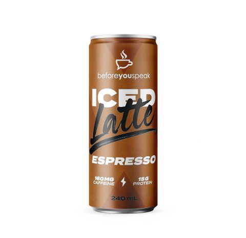 Beforeyouspeak Iced Latte Espresso 240ml - Carton of 12