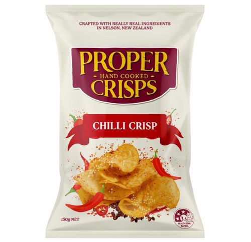 Proper Crisps Chilli Crisp 150g x 12