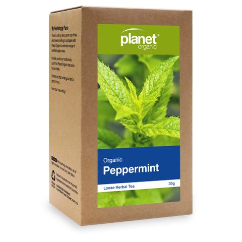 Planet Organic Peppermint Tea Loose Leaf 35g