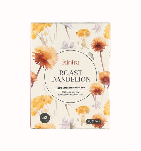 Kintra Foods Roasted Dandelion Blend 32 Tea Bags