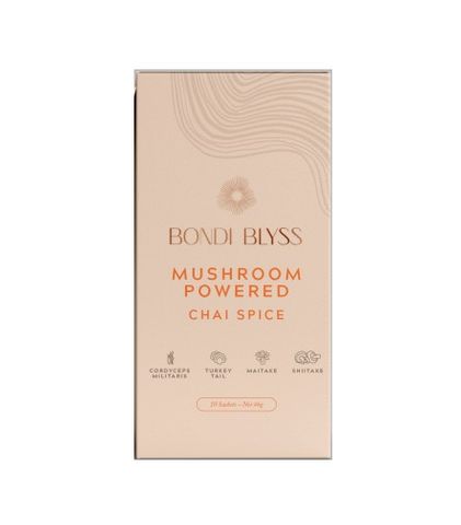 Bondi Blyss Mushroom Powered Chai Spice 10 x 46g