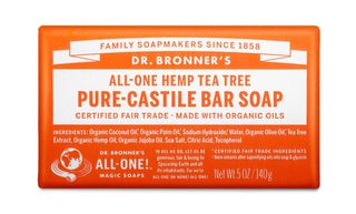 Dr Bronner's 18-in-1 Pure Castile MAGIC BAR SOAP Tea Tree 140g