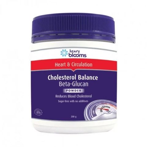 Henry Blooms Cholesterol Balance Beta Glucan
