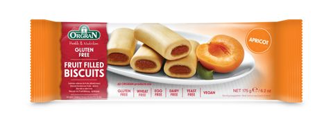 Orgran Apricot Fruit Filled Biscuits