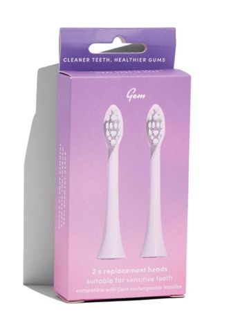 Gem Care Electric Toothbrush Replacement Heads Rose