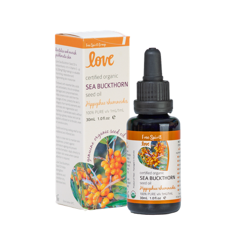 Love Sea Buckthorn Seed Oil Certified Organic 30ml