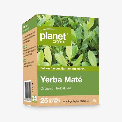 Planet Organic Yerba Mate Tea Bags 25s