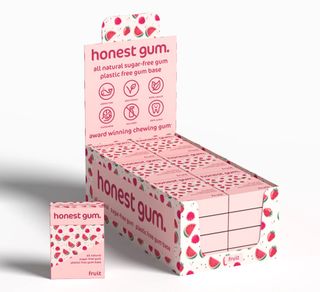 Honest Gum Fruit Chewing Gum 15pcs (21g) x 20