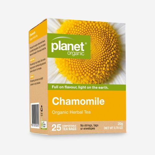 Planet Organic Org Tea Bags 25s Chamomile