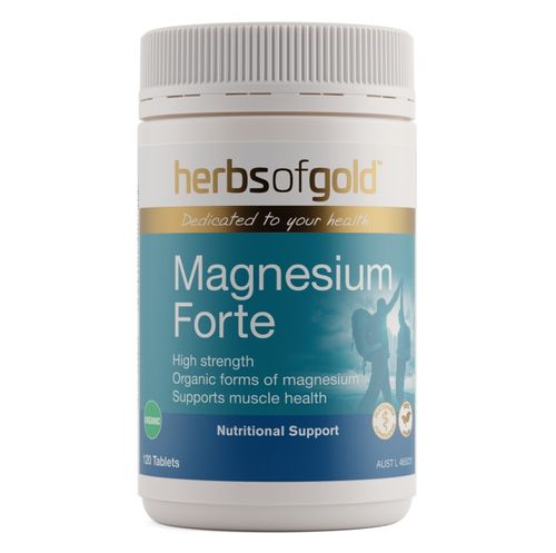 Herbs of Gold Magnesium Forte 120 tabs