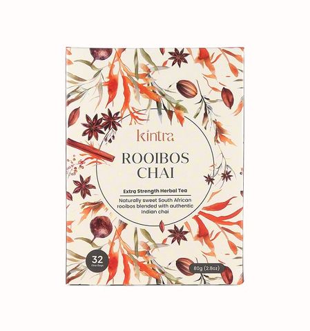 Kintra Foods Organic Rooibos Chai 32 Tea Bags