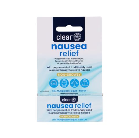 Clear Nausea Relief 3mL Roll-On Bottle - Box of 6