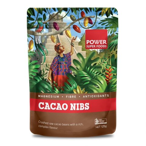 Power Super Foods Certified Organic Cacao Nibs