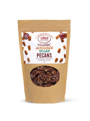 2Die4 Activated Org Vegan Pecans 300g