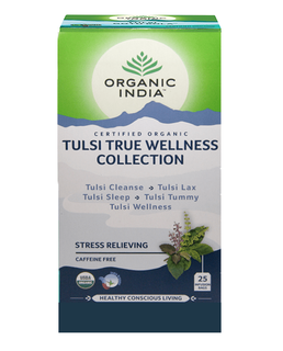 Organic India Tulsi True Wellness Collection 25 Tbags