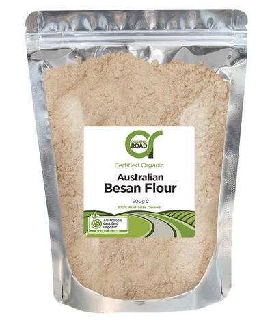 Organic Road Besan Flour 500g