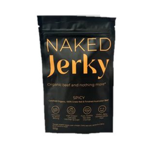 Naked Jerky Organic Beef Jerky Spicy 50g x 10