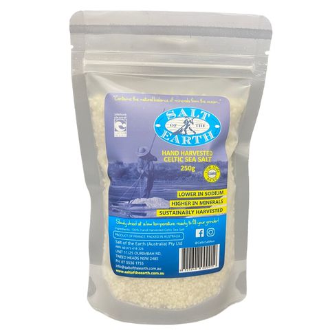 Salt of the Earth Celtic Sea Salt Pre-Dried Coarse