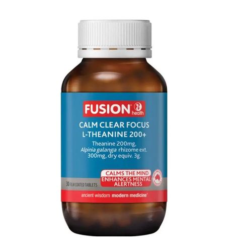 Fusion Health Fusion Calm Clear Focus L-Theanine 200 +  30T