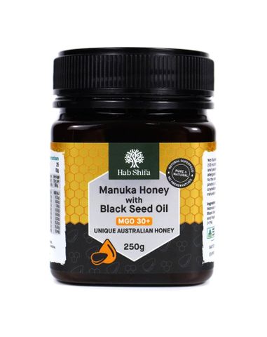 Hab Shifa Manuka Honey MGO 30+ Black Seed Oil 250g