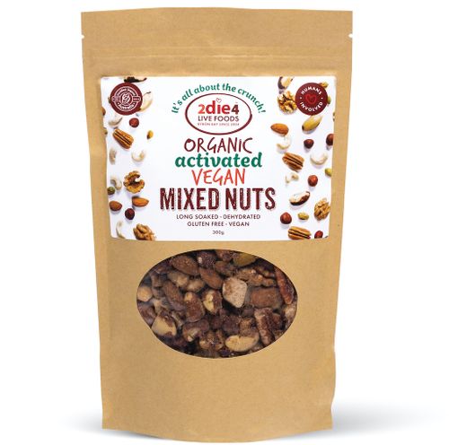 2die4 Activiated Org Vegan Mixed Nuts 300gm