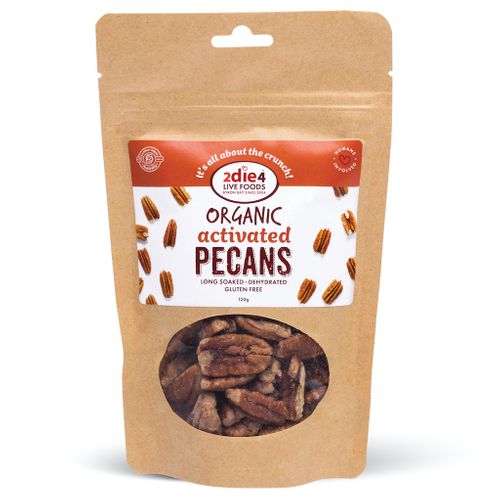 2die4 Activated Org Pecans 120gm