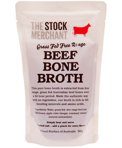 TSM Grass Fed Beef Bone Broth 500g