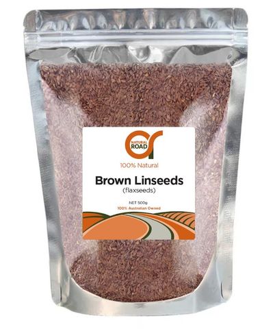 Natural Road Brown Linseed (Flaxseed) 500g