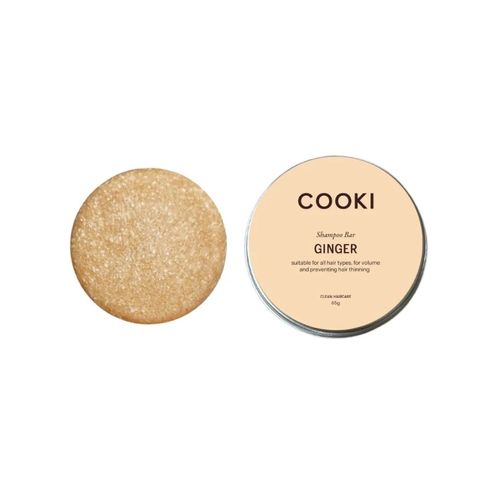 Cooki Haircare Ginger Shampoo Bar With Tin 65g