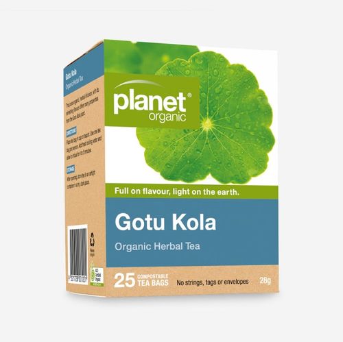 Planet Organic Gotu Kola Tea Bags 25s