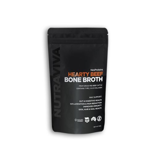 NutraViva Hearty Beef Bone Broth 100g