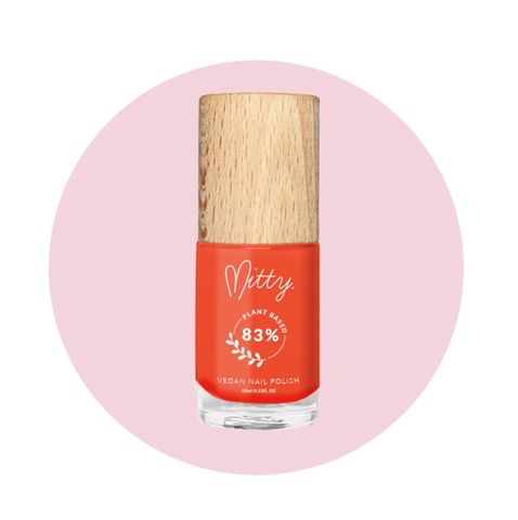 Mitty 83% Plant based Vegan polish Hot Rod 10ml
